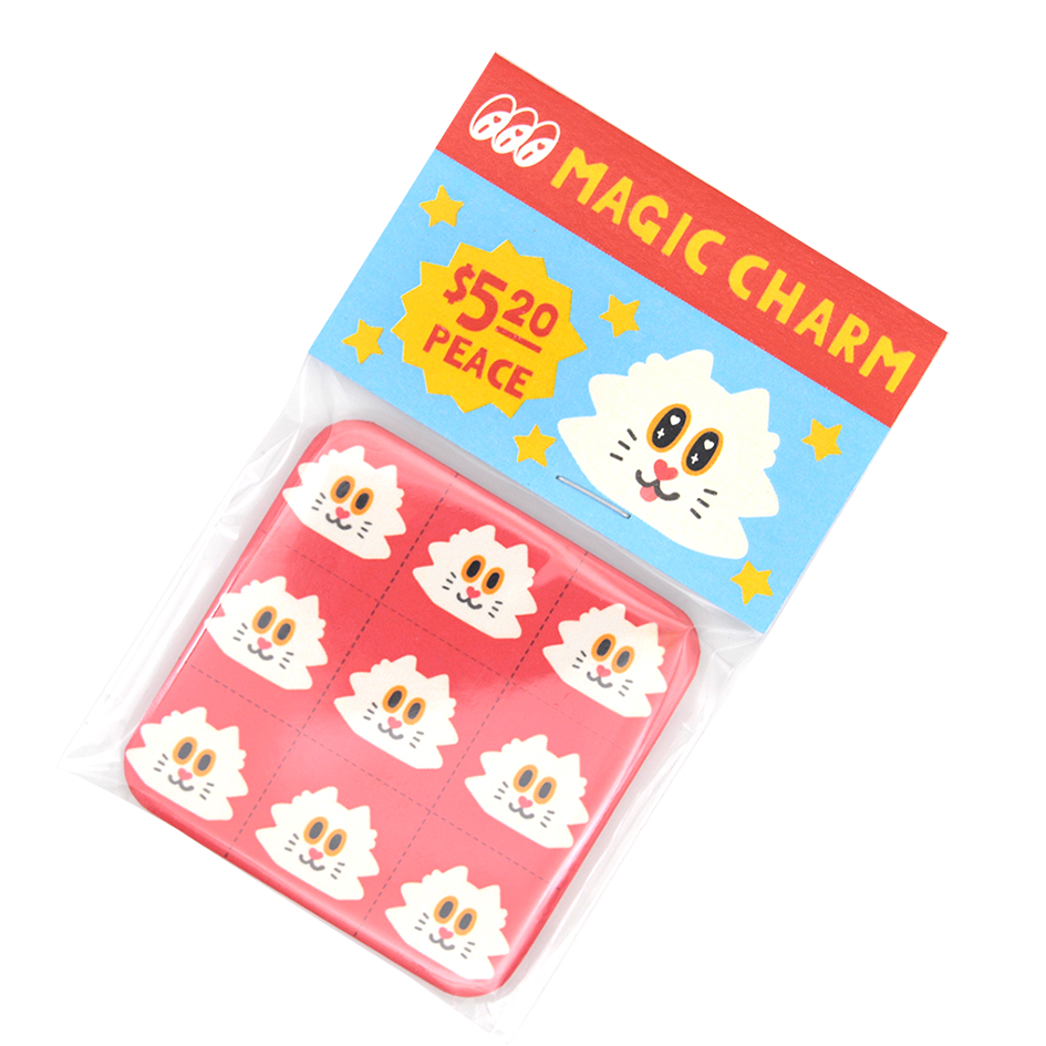 Lucky Charm button pin