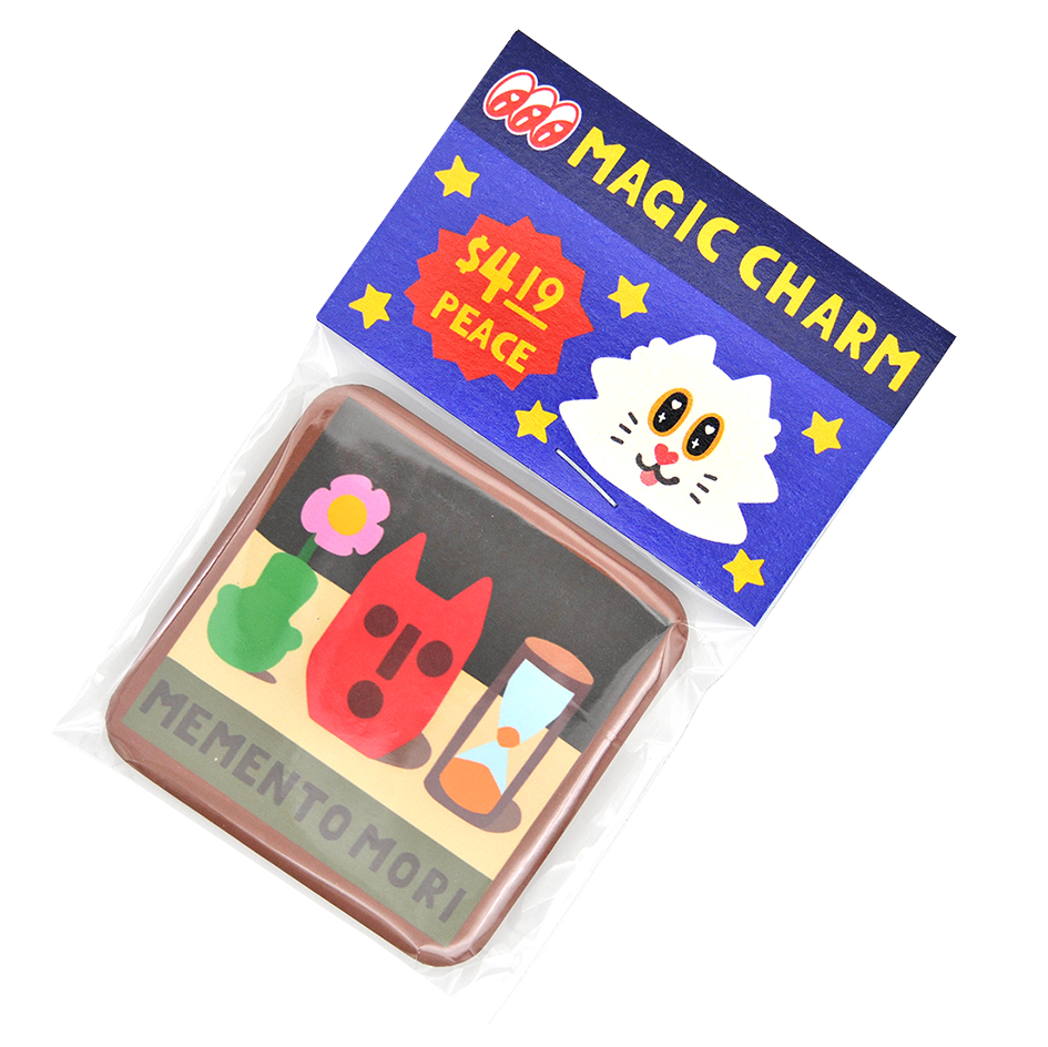 Lucky Charm button pin