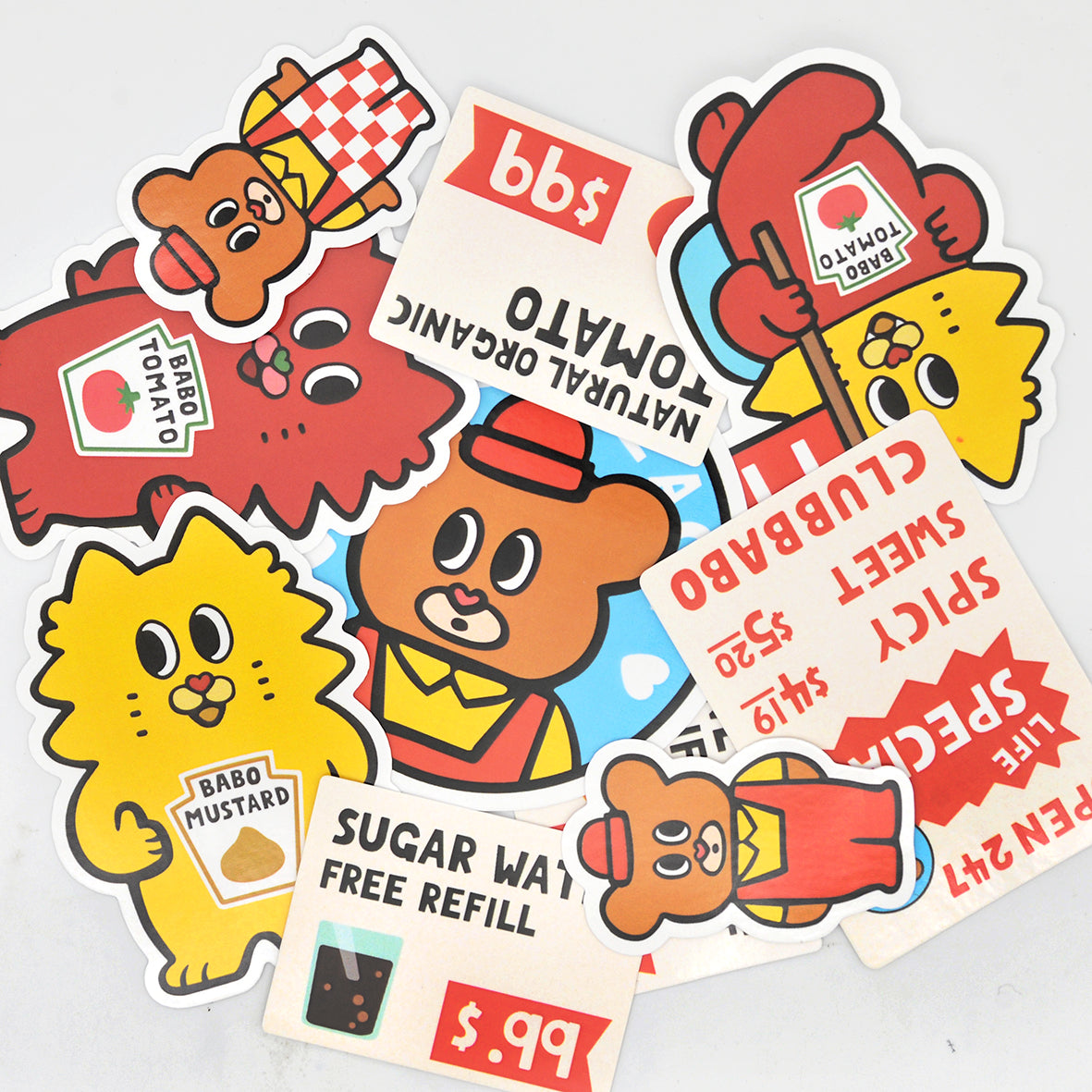 Sticker Pack (Mini Mice Deli)